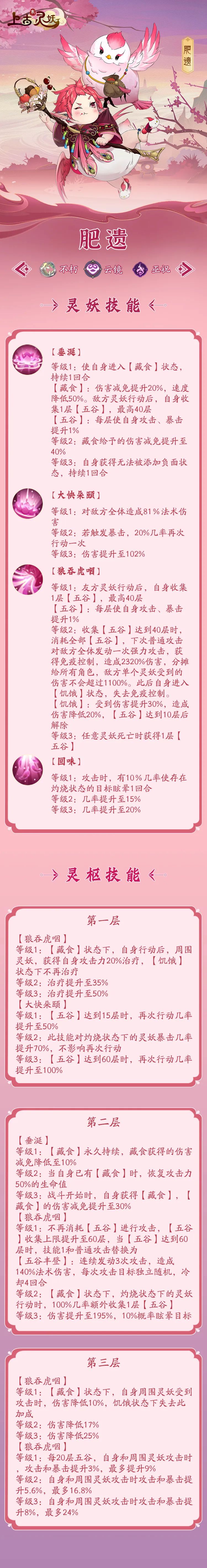 《上古有灵妖（策划送百万妖魄）-BT》山海天机镜 肥遗,《上古有灵妖（策划送百万妖魄）-BT》山海天机镜 肥遗