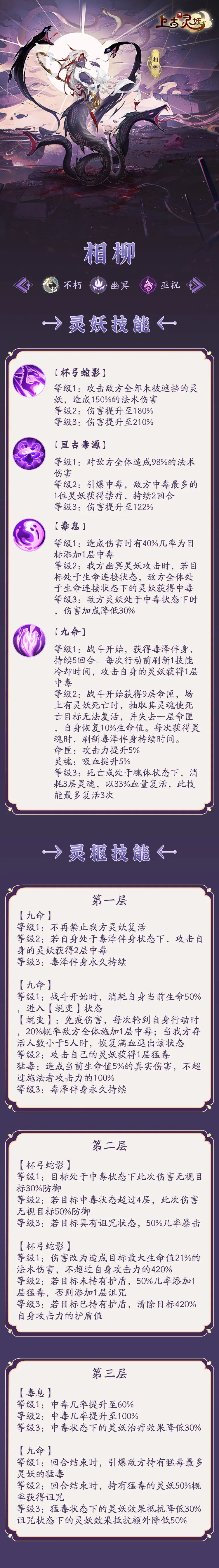《上古有灵妖（策划送百万妖魄）-BT》山海天机镜 相柳,《上古有灵妖（策划送百万妖魄）-BT》山海天机镜 相柳